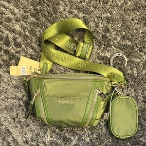 Madden NYC Green Crossbody Bag